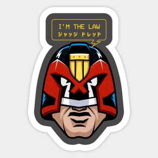 I'm the law Sticker